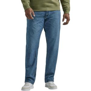 Lee Men’s Big & Tall Legendary Relaxed Straight Jean(True Blue)