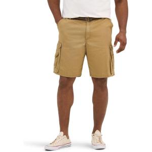 Lee Men’s Big & Tall New Belted Wyoming Cargo Short(Bourbon)