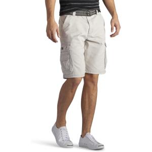 Lee Men’s Big & Tall New Belted Wyoming Cargo Short(Cadet Gray)