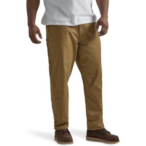 Lee Men’s Big and Tall Legendary Workwear Carpenter Jean(Dark Khaki)