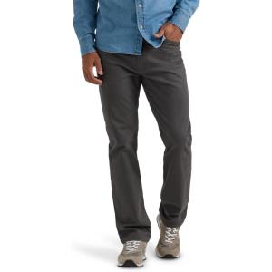 Lee Men’s Extreme Motion Relaxed Straight Jean(Static Gray (Twill))