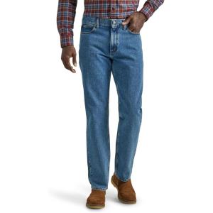 Lee Men’s Legendary Relaxed Straight Jean(Pepper Stone)