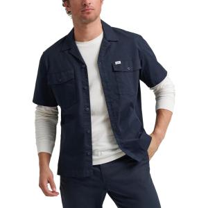 Lee Men’s Legendary Workwear Short Sleeve Workshirt(Rebel Navy)