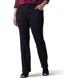 Lee Women’s Flex Motion Regular Fit Bootcut Jean(Black)