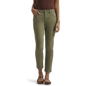 Lee Women’s Legendary 26″ Straight Crop Jean(Mercantile Green)