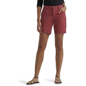 Lee Women’s Legendary 7″ Side Slit Denim Short(Washed Punch)