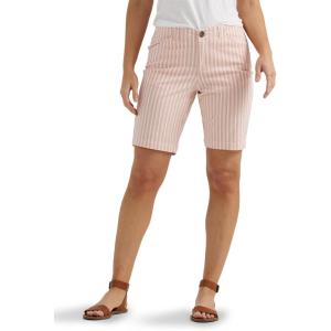 Lee Women’s Legendary 9″ Chino Bermuda Short(Bud Stripe)