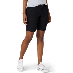 Lee Women’s Legendary 9″ Chino Bermuda Short(Jet Black)