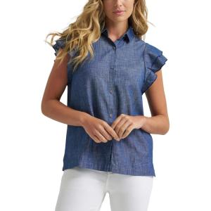 Lee Women’s Legendary Flutter Sleeve Shirt(Weekend Cabin)