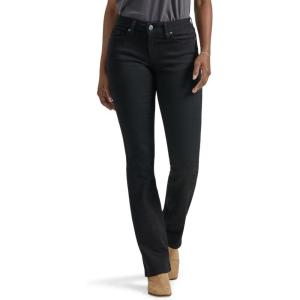 Lee Women’s Legendary Mid Rise Bootcut Jean(Black)