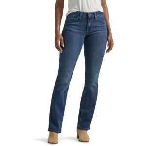 Lee Women’s Legendary Mid Rise Bootcut Jean(Compass)