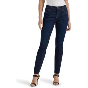 Lee Womens Legendary Mid Rise Skinny Jean(Dark Strides)
