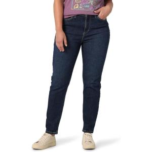 Lee Women’s Legendary Mom Jean in One Tone, High Rise, Straight Leg, Size S(One Wash)