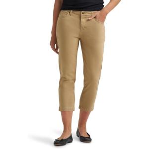Lee Women’s Legendary Straight Capri Jean(Wheat)