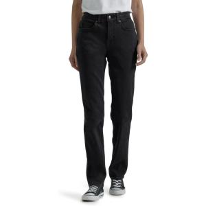 Lee Women’s Petite Ultra Lux Comfort with Flex Motion Straight Leg Jean(Midnight Bloom)