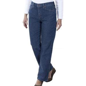 Lee Women’s Plus Size Relaxed Fit Straight Leg Jean(Premium Stonewash)