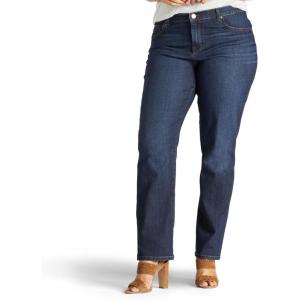 Lee Women’s Plus Size Relaxed Fit Straight Leg Jean(Verona)