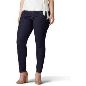 Lee Women’s Plus-Size Sculpting Slim Fit Skinny Leg Pull on Jean(Slumber)