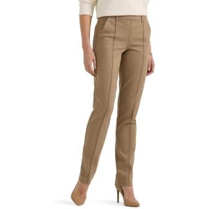 Lee Women’s Ultra Lux Comfort Any Wear Straight Leg Pant(Oscar Khaki)