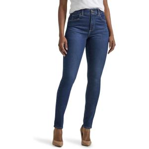 Lee Women’s Ultra Lux Comfort with Flex Motion Skinny Leg Jean with Ever Fit(Deepest Dark)