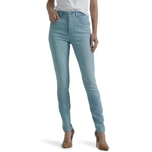 Lee Women’s Ultra Lux Comfort with Flex Motion Skinny Leg Jean with Ever Fit(White Veil)