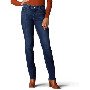Lee Womens Ultra Lux Comfort with Flex Motion Straight Leg Jean(Atlantic)