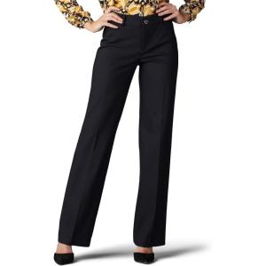 Lee Women’s Ultra Lux Comfort with Flex Motion Trouser Pant(Black)
