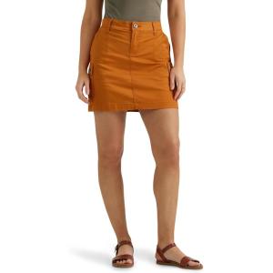 Lee Women’s Ultra Lux Comfort with Flex-to-go Cargo Skort(Caramel)
