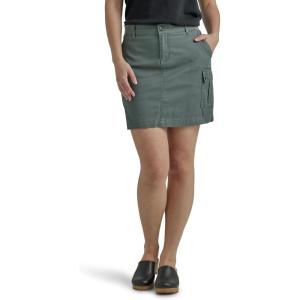 Lee Women’s Ultra Lux Comfort with Flex-to-go Cargo Skort(Fort Green)