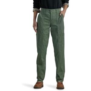Lee Women’s Ultra Lux Comfort with Flex-to-go Utility Pant(Olive Grove)