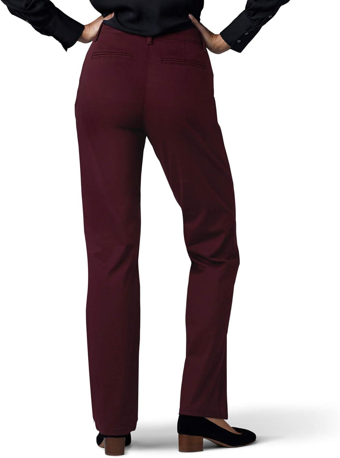 imageLEE Womens Relaxed Fit All Day Straight Leg PantRaisin