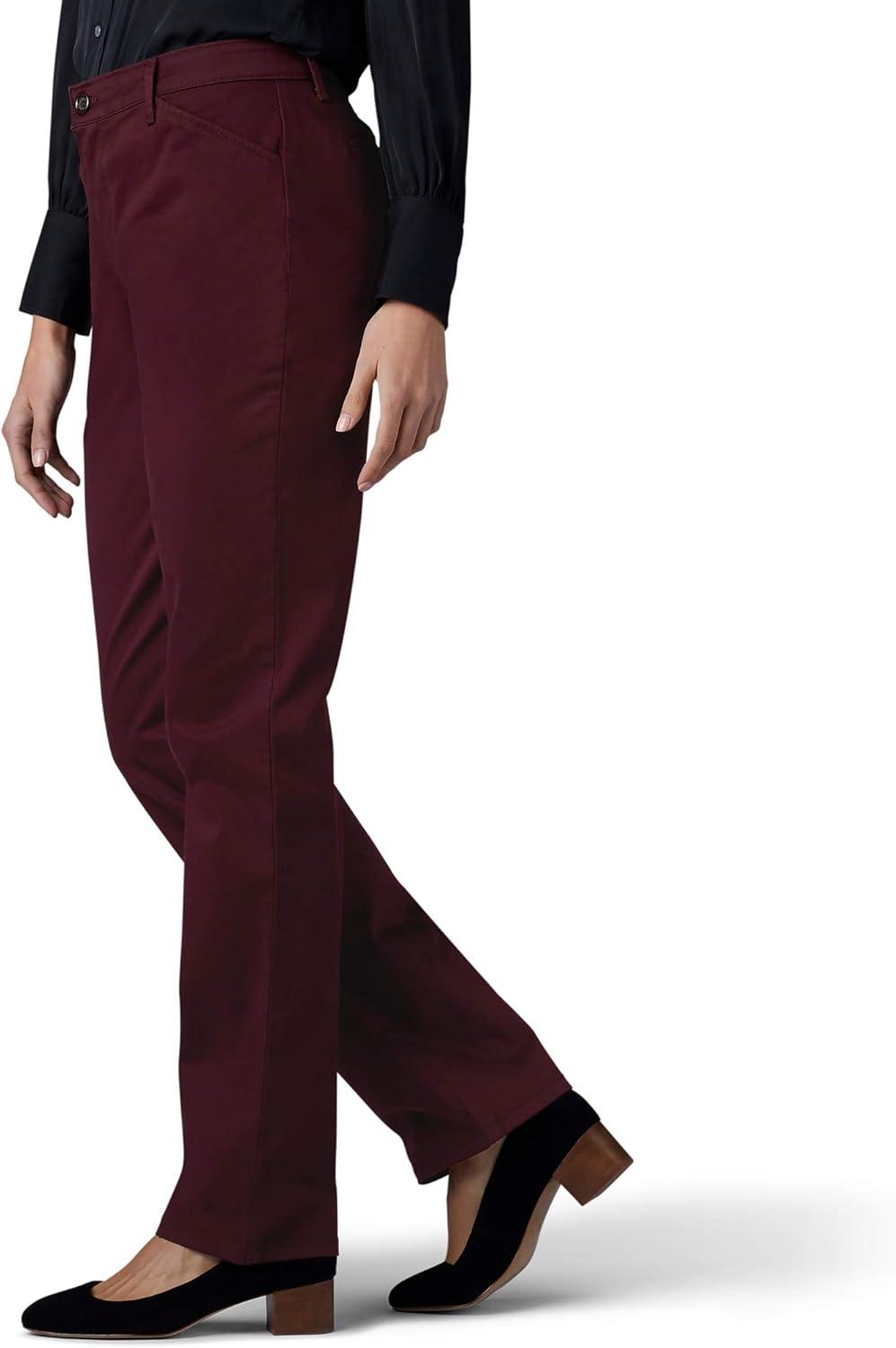 imageLEE Womens Relaxed Fit All Day Straight Leg PantRaisin