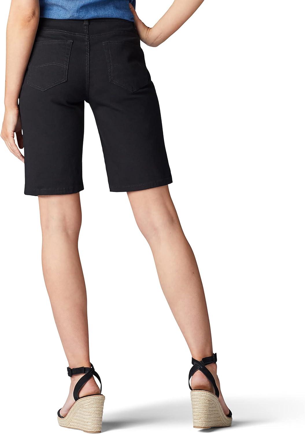 imageLee Lee Womens Relaxed Fit Bermuda ShortBlack