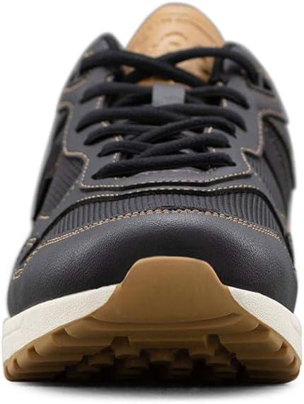 imageLee Mens Damien Retro Jogger Fashion SneakerBlackTobacco