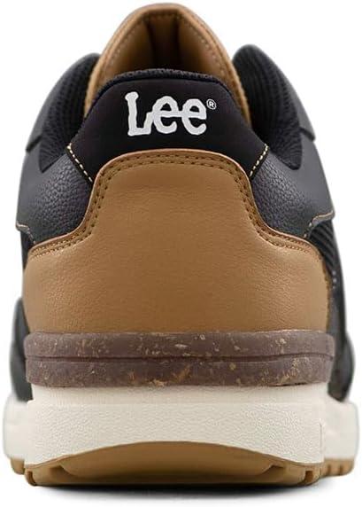 imageLee Mens Damien Retro Jogger Fashion SneakerBlackTobacco