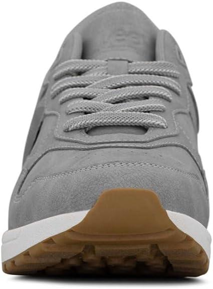 imageLee Mens Damien Retro Jogger Fashion SneakerLight GreyWhite