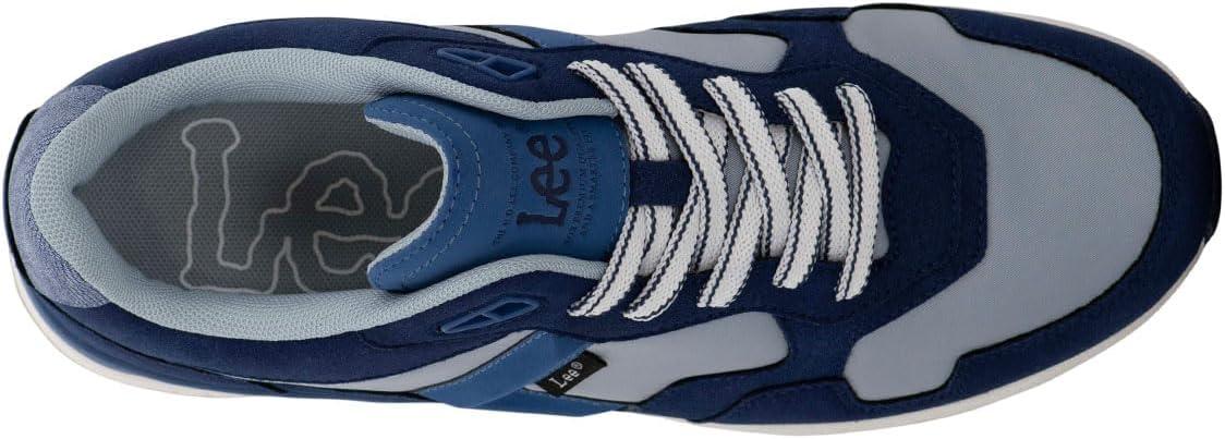 imageLee Mens Damien Retro Jogger Fashion SneakerNiagara MistNavyBlue