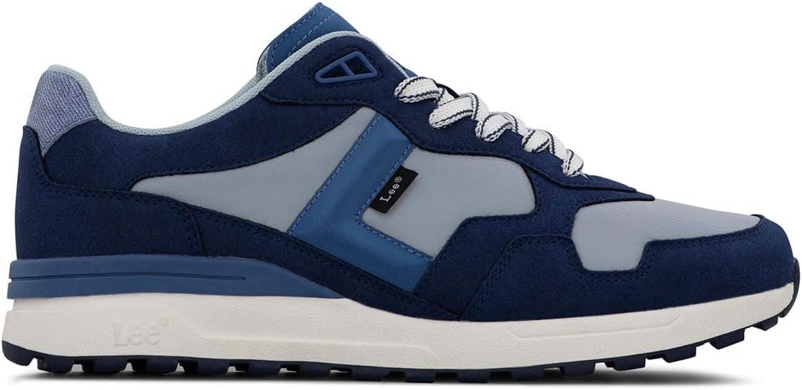 imageLee Mens Damien Retro Jogger Fashion SneakerNiagara MistNavyBlue