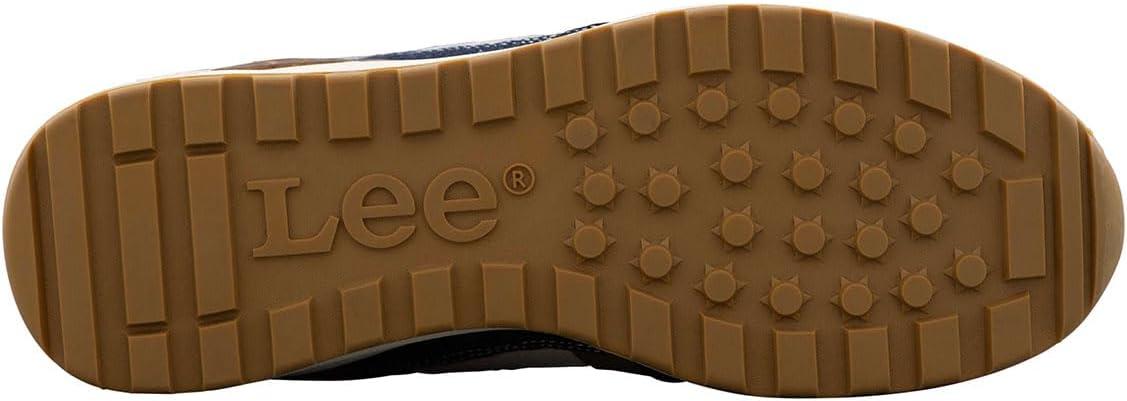 imageLee Mens Damien Retro Jogger Fashion SneakerPlatinumMidnightNavy Denim