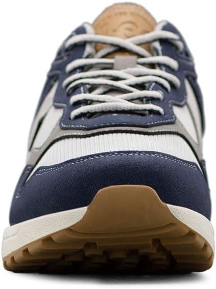 imageLee Mens Damien Retro Jogger Fashion SneakerPlatinumMidnightNavy Denim