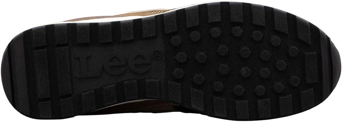 imageLee Mens Damien Retro Jogger Fashion SneakerWhite OnyxCuban Tobacco
