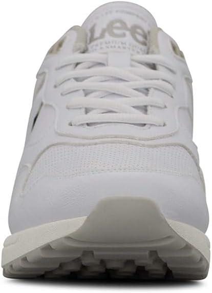 imageLee Mens Damien Retro Jogger Fashion SneakerWhiteCement