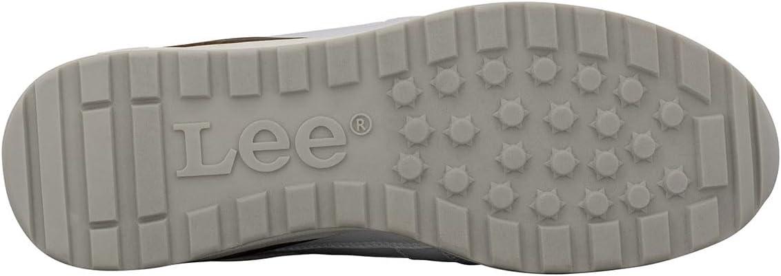 imageLee Mens Damien Retro Jogger Fashion SneakerWhiteCement