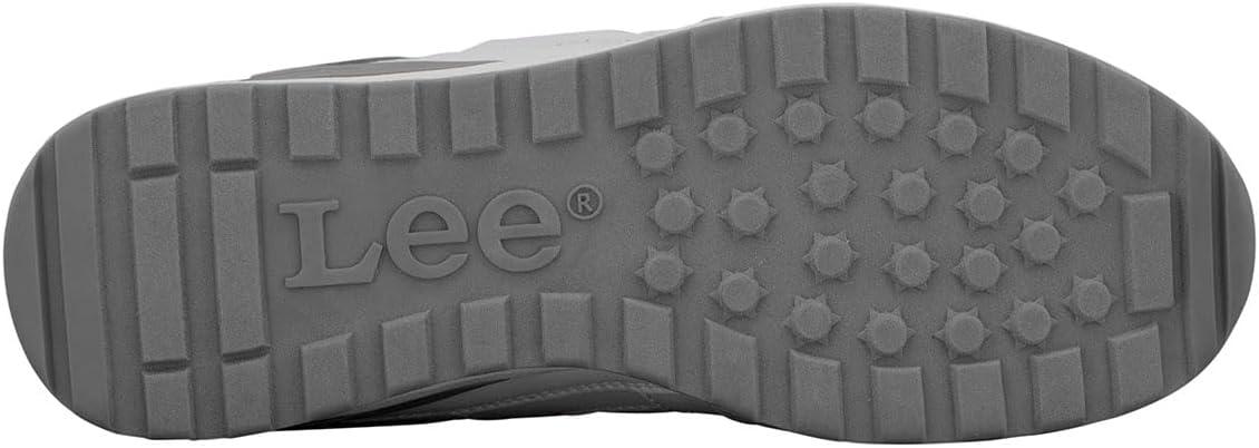 imageLee Mens Damien Retro Jogger Fashion SneakerWhiteCementGrey