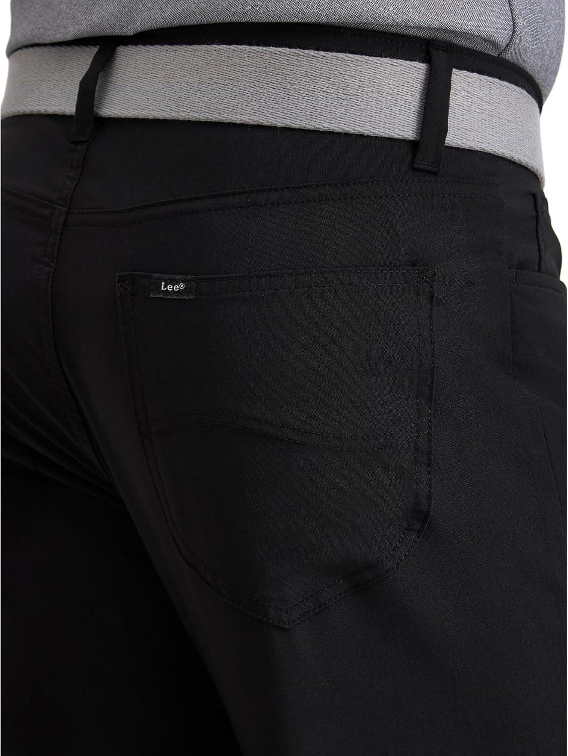 imageLee Mens Golf Series 5Pocket Synthetic Long PantBlack