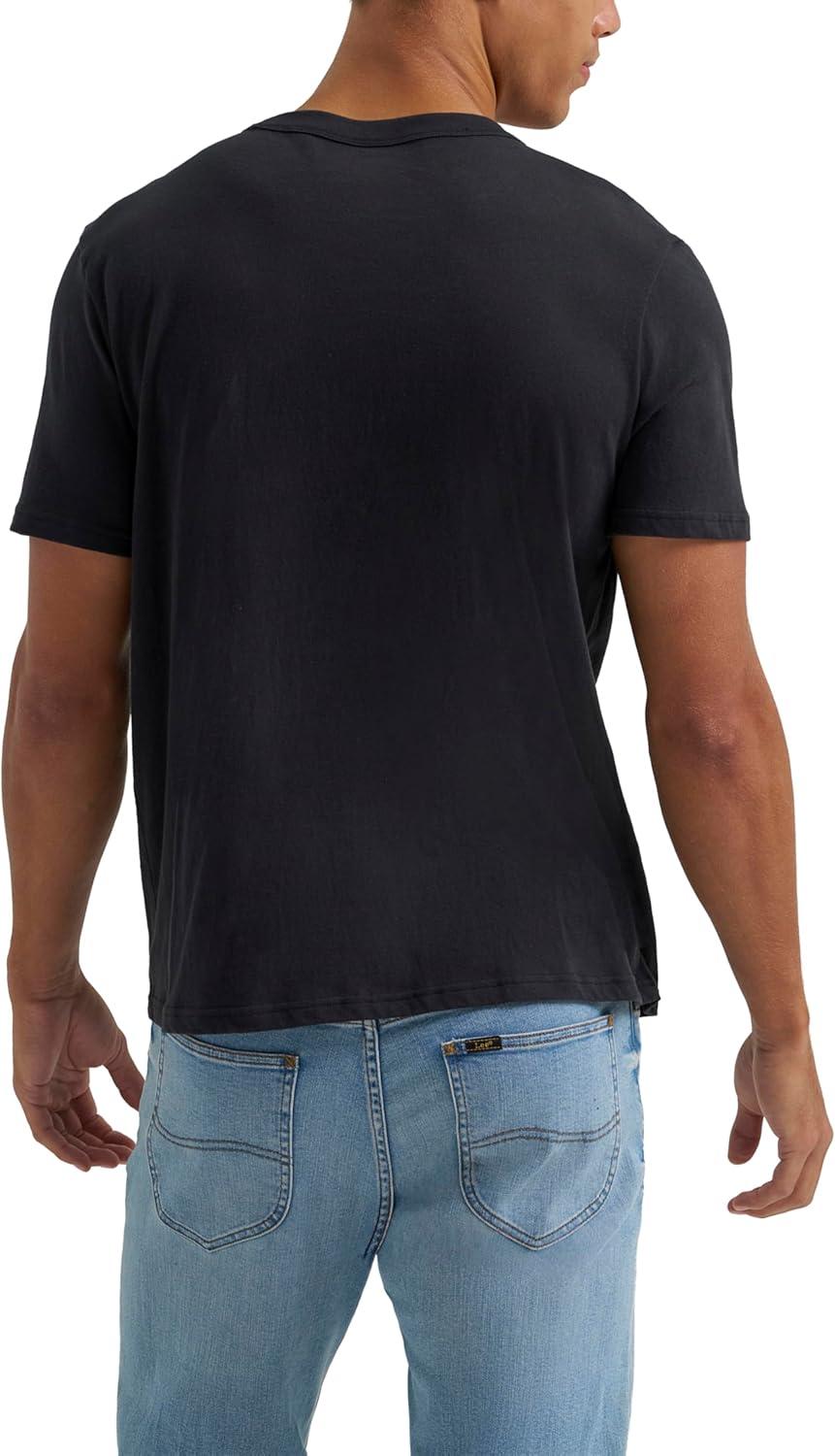 imageLee Mens Jukebox Favorites Graphic TeesElvis Washed Black