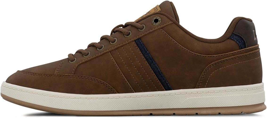 imageLee Mens LafayetteSienna TanNavy DenimBrown