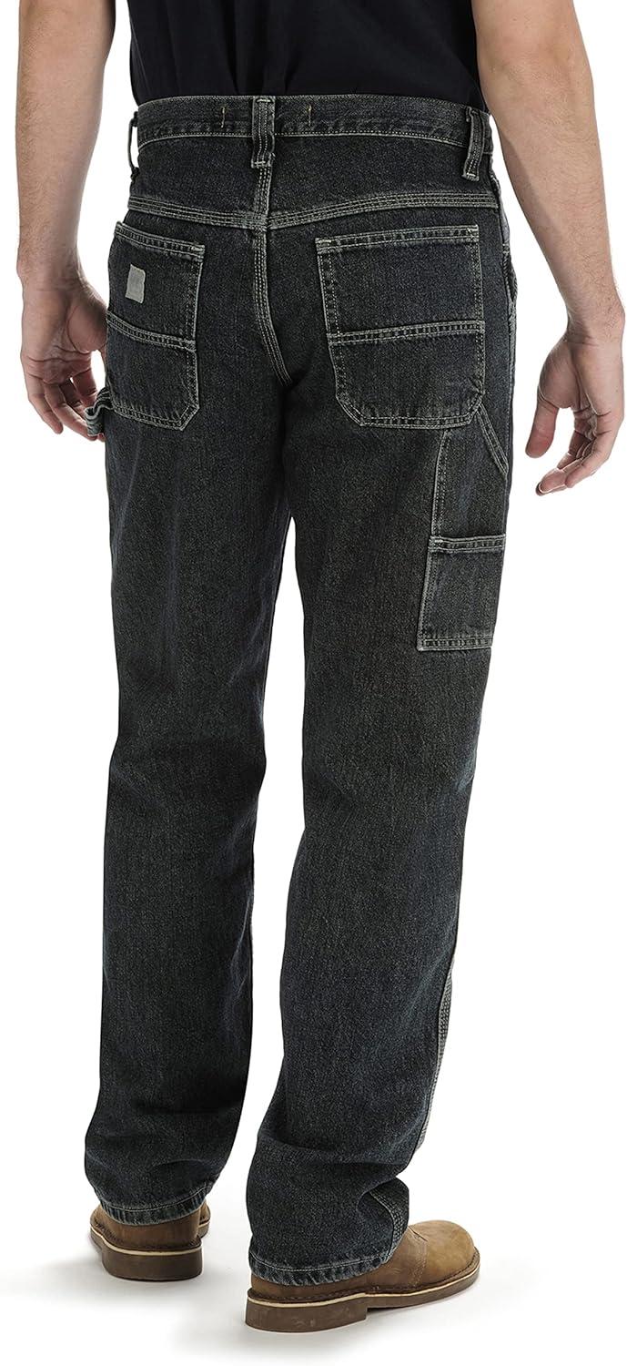 imageLee Mens Loose Fit Straight Leg Carpenter JeanQuartz Stone