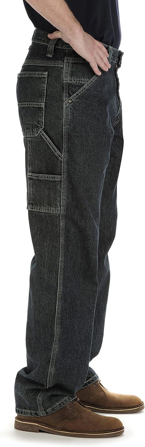imageLee Mens Loose Fit Straight Leg Carpenter JeanQuartz Stone