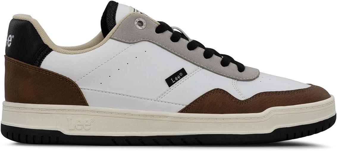 imageLee Mens MarcusWhiteCementBritish Tan
